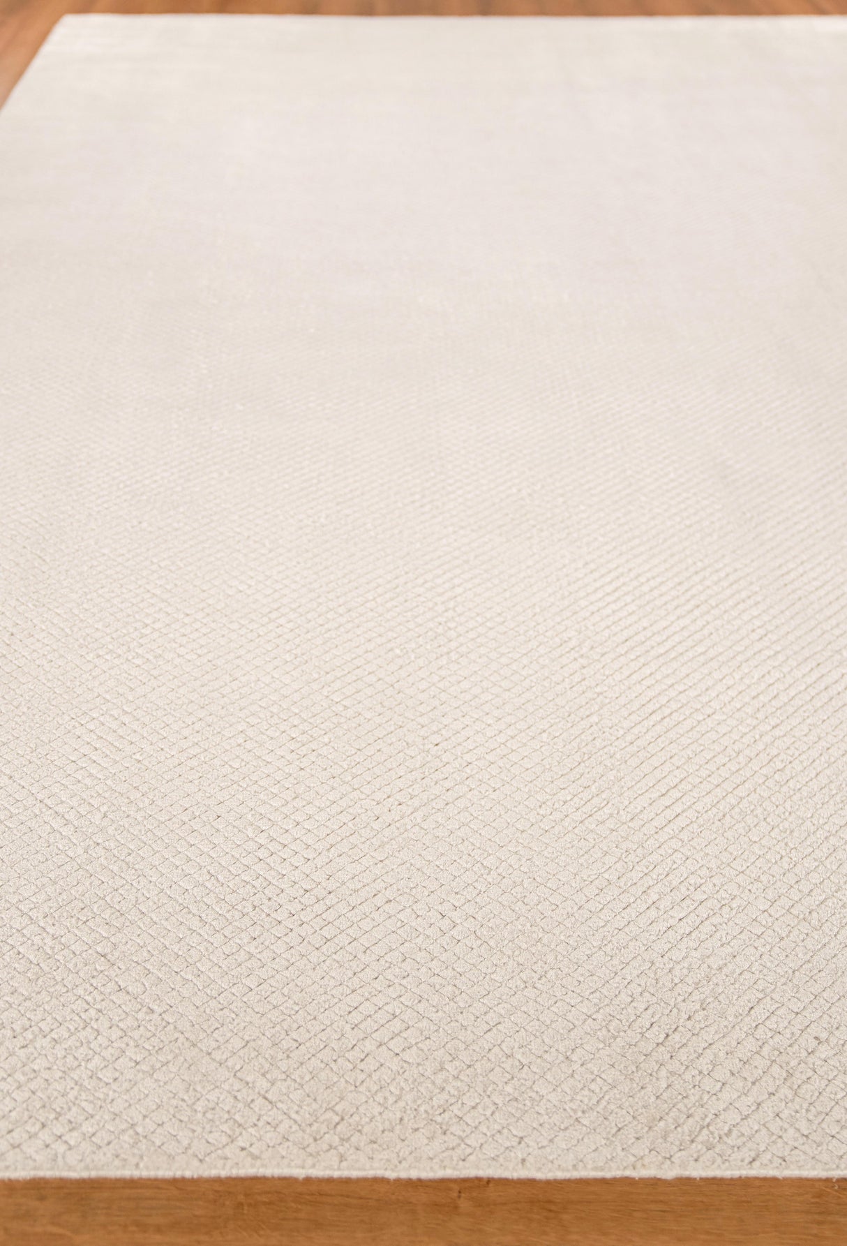 Exquisite Rugs Pearl Hand-loomed Bamboo Silk 4416 Ivory 2' x 3' Area Rug