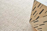 Exquisite Rugs Tangaro Hand-loomed Bamboo Silk/Banana Silk 4436 Light Beige 2' x 3' Area Rug