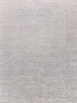 Exquisite Rugs Tangaro Hand-loomed Bamboo Silk/Banana Silk Silver 2' x 3' Area Rug