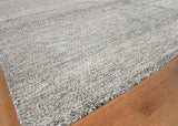 Exquisite Rugs Rhodes Hand-loomed PET yarn 4565 Black 2' x 3' Area Rug