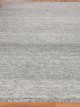 Exquisite Rugs Rhodes Hand-loomed PET yarn 4565 Black 2' x 3' Area Rug