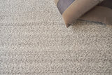 Exquisite Rugs Rhodes Hand-loomed PET yarn Taupe 2' x 3' Area Rug