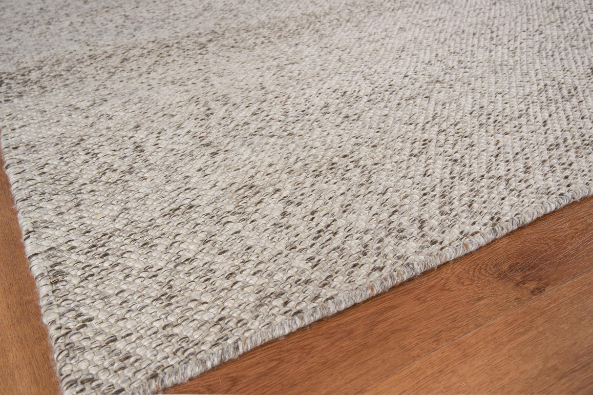 Exquisite Rugs Rhodes Hand-loomed PET yarn Taupe 3' x 5' Area Rug
