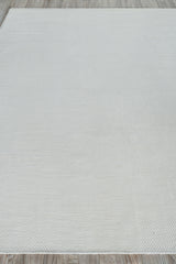 Exquisite Rugs Rhodes Hand-loomed PET yarn 4576 Ivory 2' x 3' Area Rug