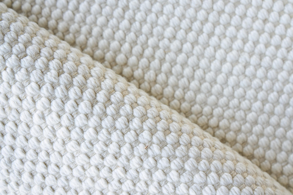Exquisite Rugs Rhodes Hand-loomed PET yarn 4576 Ivory 2' x 3' Area Rug