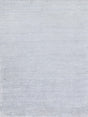 Exquisite Rugs Plush Hand-knotted Bamboo Silk/Mohair 4640 Chrome 2' x 3' Area Rug