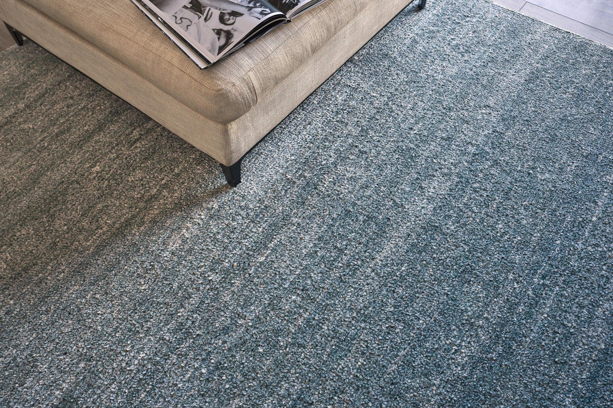 Exquisite Rugs Plush Hand-knotted Bamboo Silk/Mohair 4635 Gray 2' x 3' Area Rug