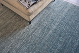 Exquisite Rugs Plush Hand-knotted Bamboo Silk/Mohair 4635 Gray 2' x 3' Area Rug