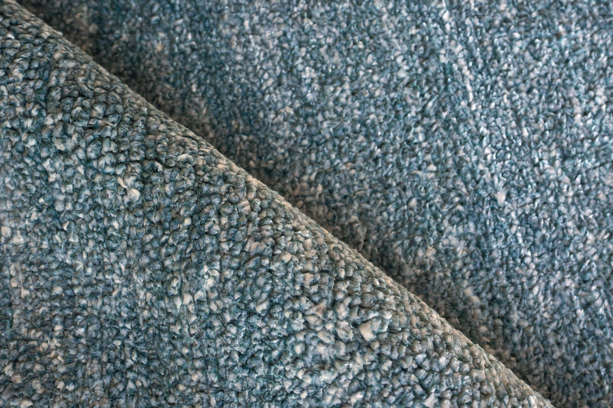 Exquisite Rugs Plush Hand-knotted Bamboo Silk/Mohair 4635 Gray 2' x 3' Area Rug