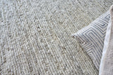 Exquisite Rugs Sorrento Hand Loomed New Zealand Wool in 4687 Silver 14' x 10' Area Rug