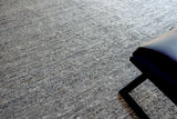 Exquisite Rugs Sorrento Hand Loomed New Zealand Wool in 4688 Dark Silver 10' x 14' Area Rug