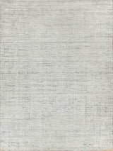 Exquisite Rugs Montero Hand Loomed Wool/PET yarn in 4691 Silver/Gray 10' x 14' Area Rug