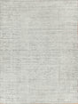 Exquisite Rugs Montero Hand Loomed Wool/PET yarn in 4691 Silver/Gray 8' x 10' Area Rug