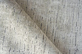 Exquisite Rugs Montero Hand Loomed Wool/PET yarn in 4691 Silver/Gray 8' x 10' Area Rug
