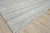 Exquisite Rugs Rossini Hand-loomed Nylon/PET yarn Yarn 4696 Gray/Light Gray 12' x 12' Area Rug