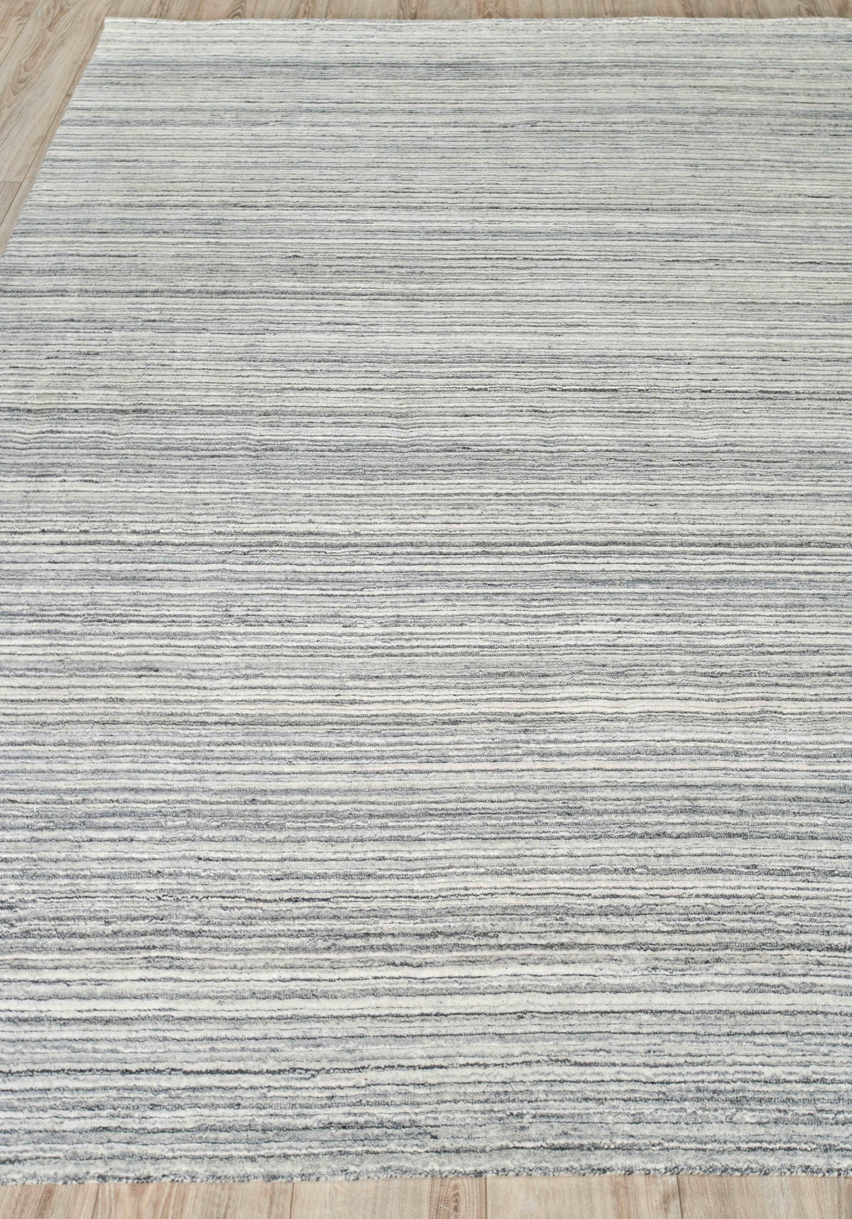 Exquisite Rugs Rossini Hand-loomed Nylon/PET yarn Yarn 4696 Gray/Light Gray 12' x 12' Area Rug