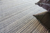 Exquisite Rugs Rossini Hand-loomed Nylon/PET yarn Yarn 4696 Gray/Light Gray 12' x 12' Area Rug