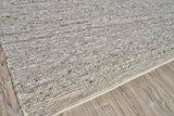 Exquisite Rugs Sorrento Hand Loomed New Zealand Wool in 4700 Gray 10' x 14' Area Rug