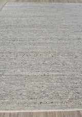 Exquisite Rugs Sorrento Hand Loomed New Zealand Wool in 4700 Gray 10' x 14' Area Rug
