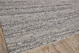 Exquisite Rugs Borelli Hand-loomed New Zealand Wool 4712 Light Gray 2' x 3' Area Rug
