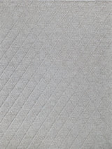 Exquisite Rugs Brentwood Handwoven Wool/Viscose 4715 Silver 2' x 3' Area Rug