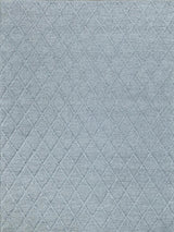 Exquisite Rugs Brentwood Handwoven Wool/Viscose 4748 Dark Gray 2' x 3' Area Rug