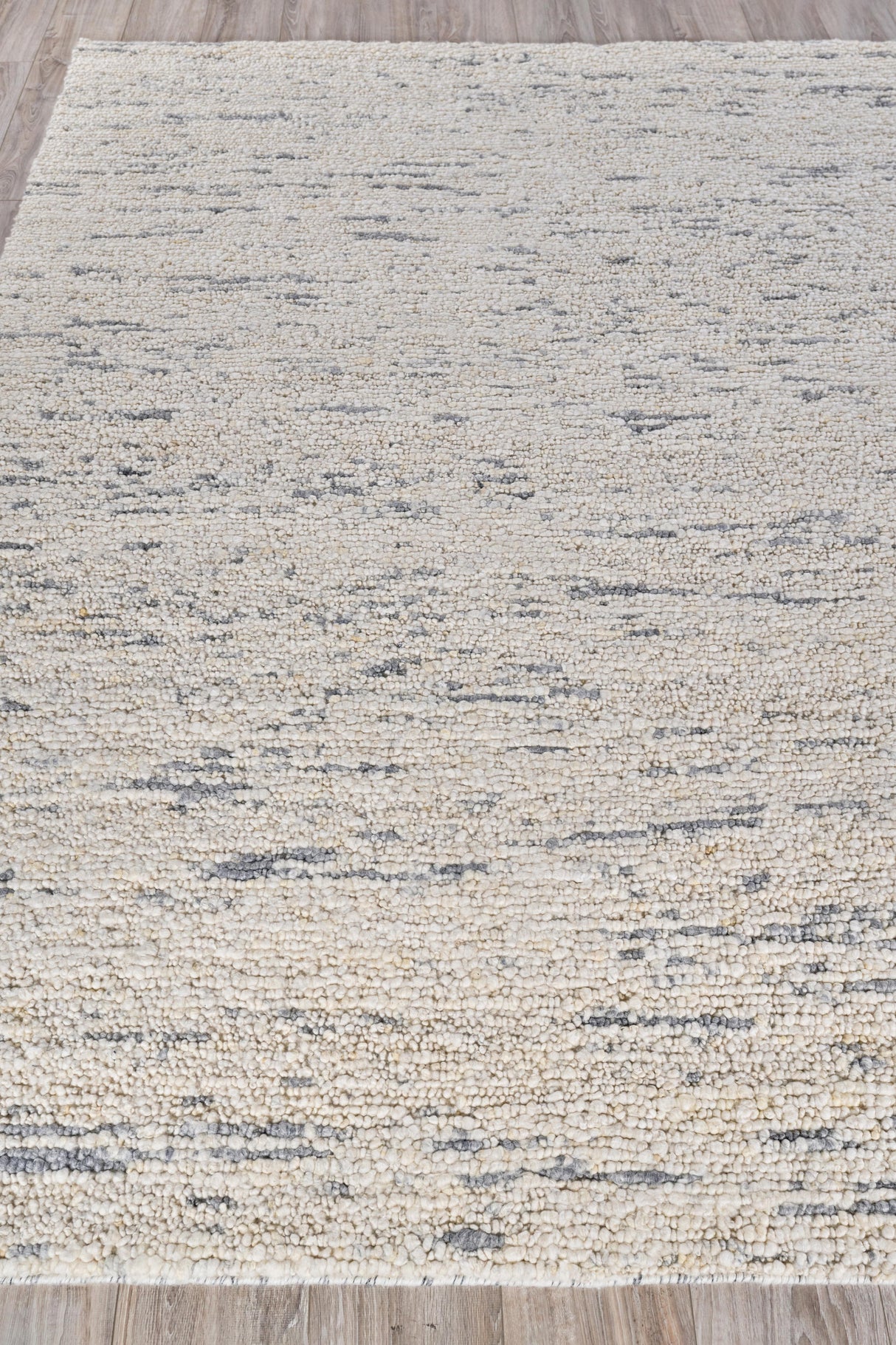 Exquisite Rugs Borelli Hand-loomed New Zealand Wool 4749 Gray/Ivory 2' x 3' Area Rug