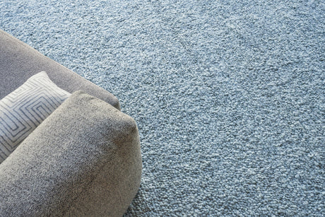 Exquisite Rugs Borelli Hand-loomed New Zealand Wool 4753 Light Blue 5' x 10' Area Rug