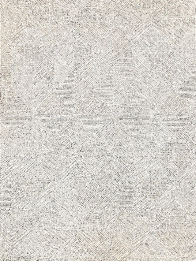 Exquisite Rugs Caprice Hand-tufted New Zealand Wool 4758 Beige/Ivory 5' x 8' Area Rug