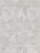 Exquisite Rugs Caprice Hand-tufted New Zealand Wool Silver/Ivory 14' x 18' Area Rug