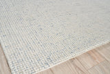 Exquisite Rugs Caprice Hand-tufted New Zealand Wool 4766 Light Blue/Ivory 2' x 3' Area Rug