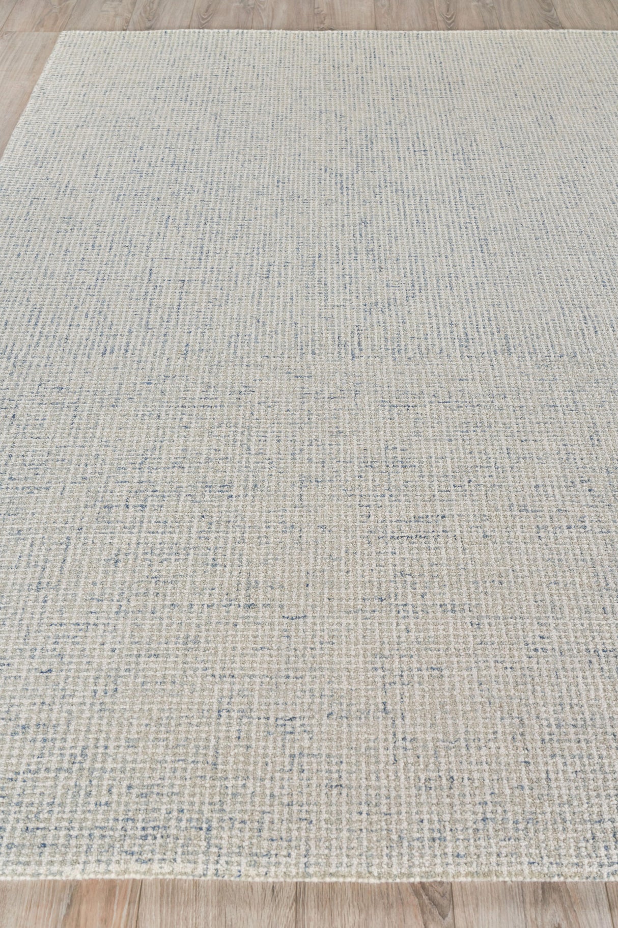 Exquisite Rugs Caprice Hand-tufted New Zealand Wool 4766 Light Blue/Ivory 2' x 3' Area Rug