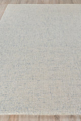 Exquisite Rugs Caprice Hand-tufted New Zealand Wool 4766 Light Blue/Ivory 2' x 3' Area Rug