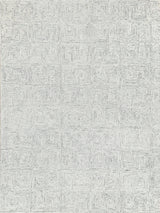 Exquisite Rugs Caprice Hand-tufted New Zealand Wool 4771 Light Blue/Ivory 15' x 20' Area Rug