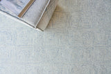 Exquisite Rugs Caprice Hand-tufted New Zealand Wool 4771 Light Blue/Ivory 4' x 6' Area Rug
