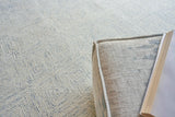 Exquisite Rugs Caprice Hand-tufted New Zealand Wool 4771 Light Blue/Ivory 6' x 9' Area Rug