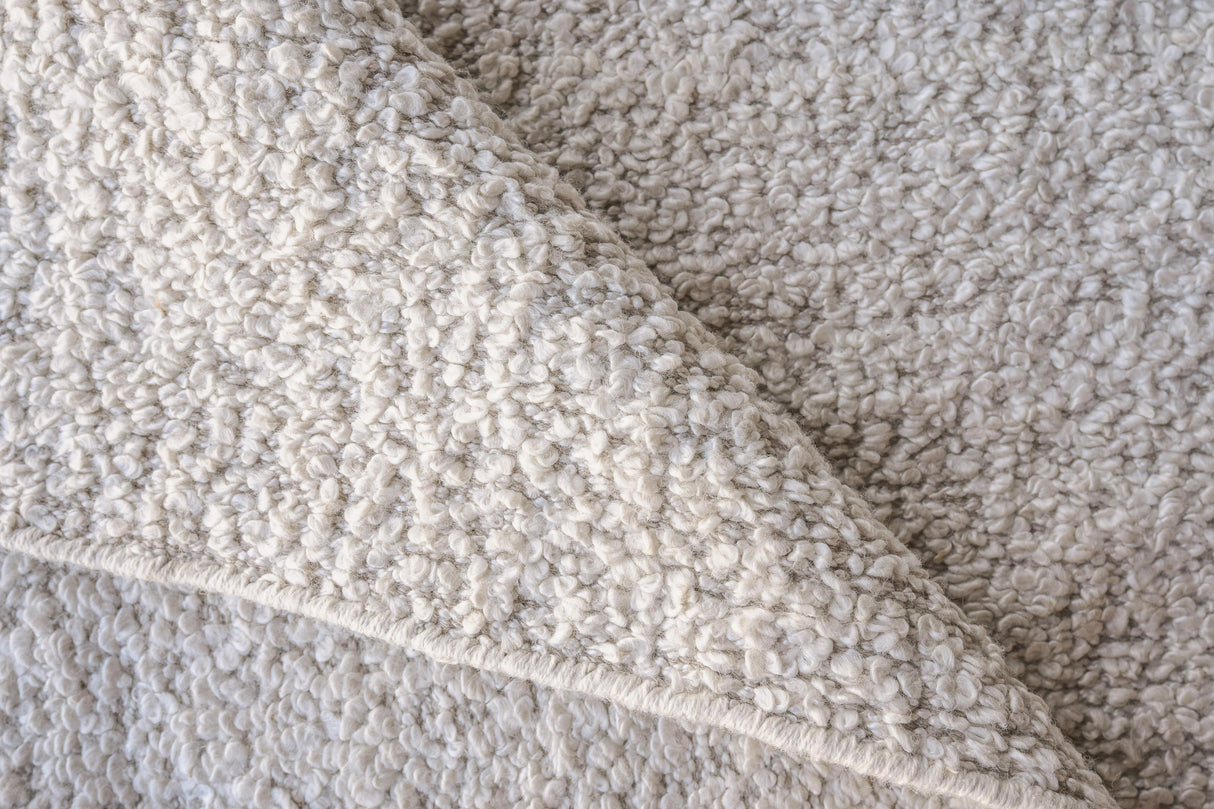 Exquisite Rugs Morello Indoor/Outdoor Reversible Hand-loomed PET yarn 4778 Ivory/4778 Ivory 2' x 3' Area Rug