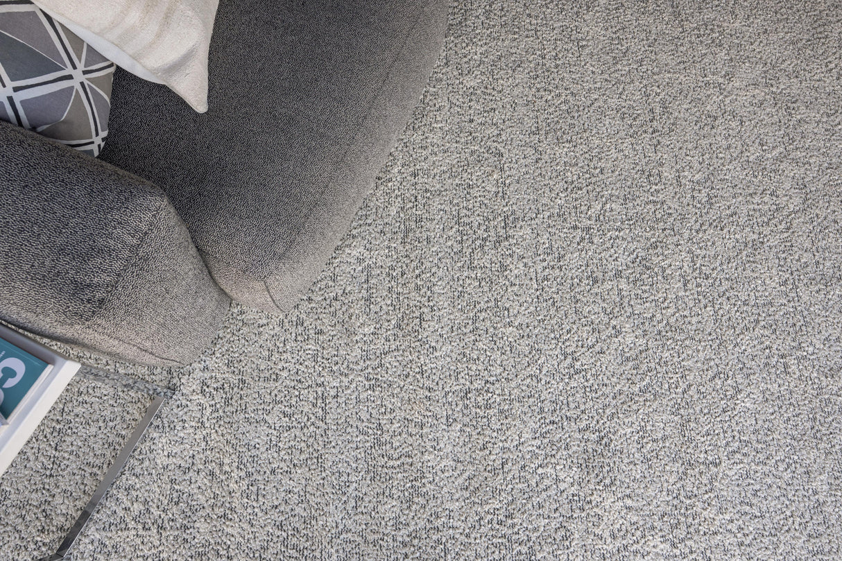 Exquisite Rugs Morello Indoor/Outdoor Reversible Hand-loomed PET yarn 4779 Ivory/Dark Gray 2' x 3' Area Rug