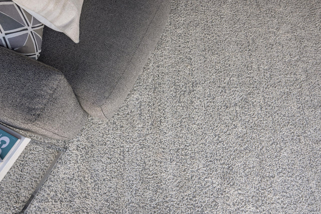 Exquisite Rugs Morello Indoor/Outdoor Reversible Hand-loomed PET yarn 4779 Ivory/Dark Gray 4' x 5' Area Rug