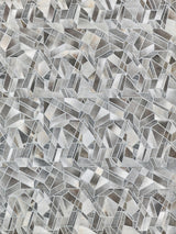 Exquisite Rugs Natural Hide Handmade Leather Hide in 4782 Gray/Ivory 8' x 10' Area Rug