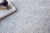 Exquisite Rugs Tranquility Flatweave Wool/Mohair in 4784 Silver 8' x 10' Area Rug