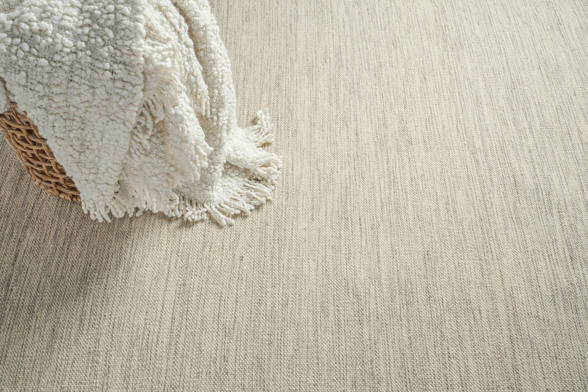 Exquisite Rugs Chelsea Flatweave New Zealand Wool 4798 Beige/Gray 2' x 3' Area Rug