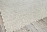 Exquisite Rugs Chelsea Flatweave New Zealand Wool 4798 Beige/Gray 2' x 3' Area Rug
