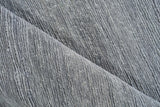 Exquisite Rugs Merino Wool Hand-knotted 4805 Dark Gray 2' x 3' Area Rug