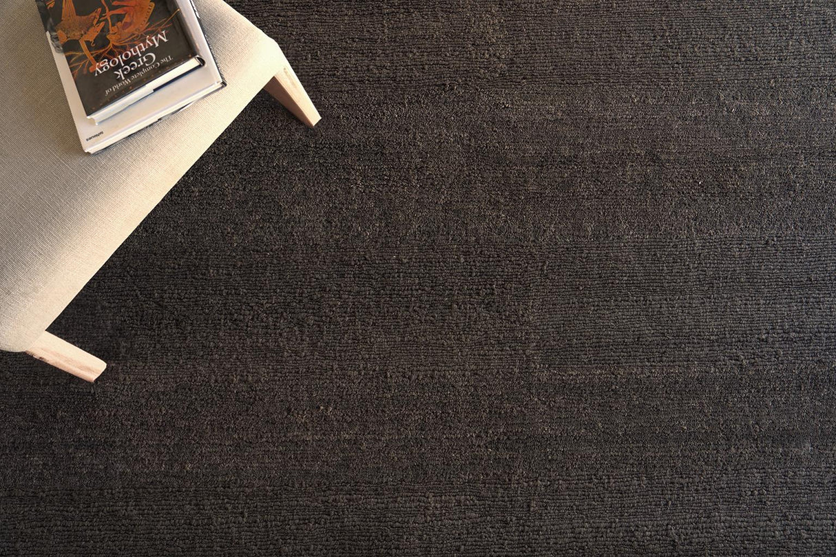 Exquisite Rugs Merino Wool Hand Knotted 4807 Brown 2' x 3' Area Rug