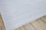 Exquisite Rugs Kashmir Indoor/Outdoor Flatweave PET yarn 4850 Light Blue 2' x 3' Area Rug