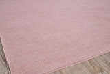 Exquisite Rugs Kashmir Indoor/Outdoor Flatweave PET yarn 4855 Light Pink 2' x 3' Area Rug