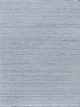 Exquisite Rugs Loro Indoor/Outdoor Flatweave PET yarn 4856 Light Blue 2' x 3' Area Rug