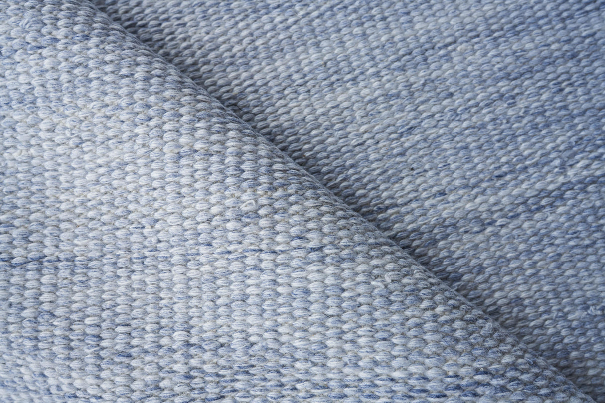 Exquisite Rugs Loro Indoor/Outdoor Flatweave PET yarn 4856 Light Blue 2' x 3' Area Rug