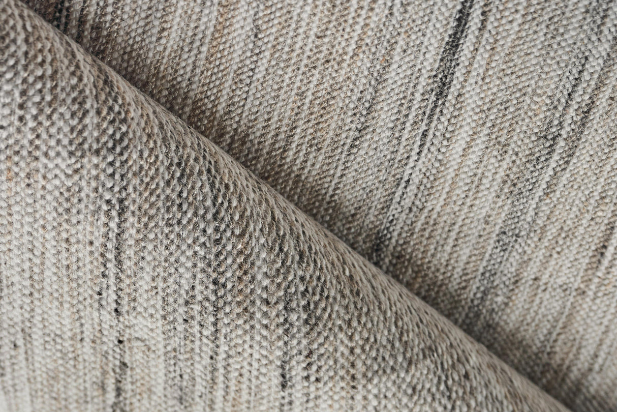 Exquisite Rugs Kashmir Indoor/Outdoor Flatweave PET yarn 4860 Light Taupe 2' x 3' Area Rug